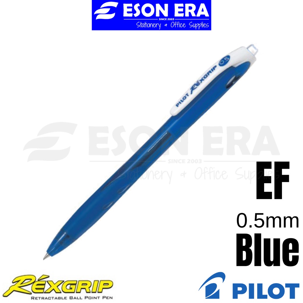 Pilot RexGrip Retractable Ballpoint Pen Refillable 0 5mm 0 7mm 1