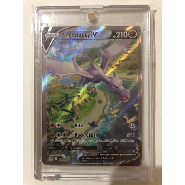 Pokemon Tcg En Ptcg Ss Aerodactyl V Alternate Art Ultra