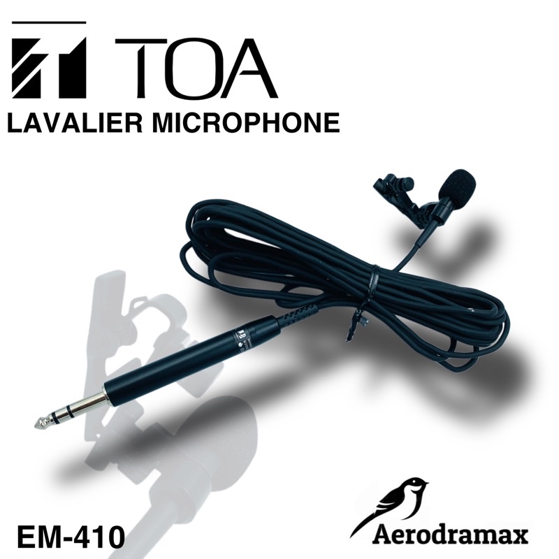 TOA EM 410 LAVALIER MIC Shopee Malaysia