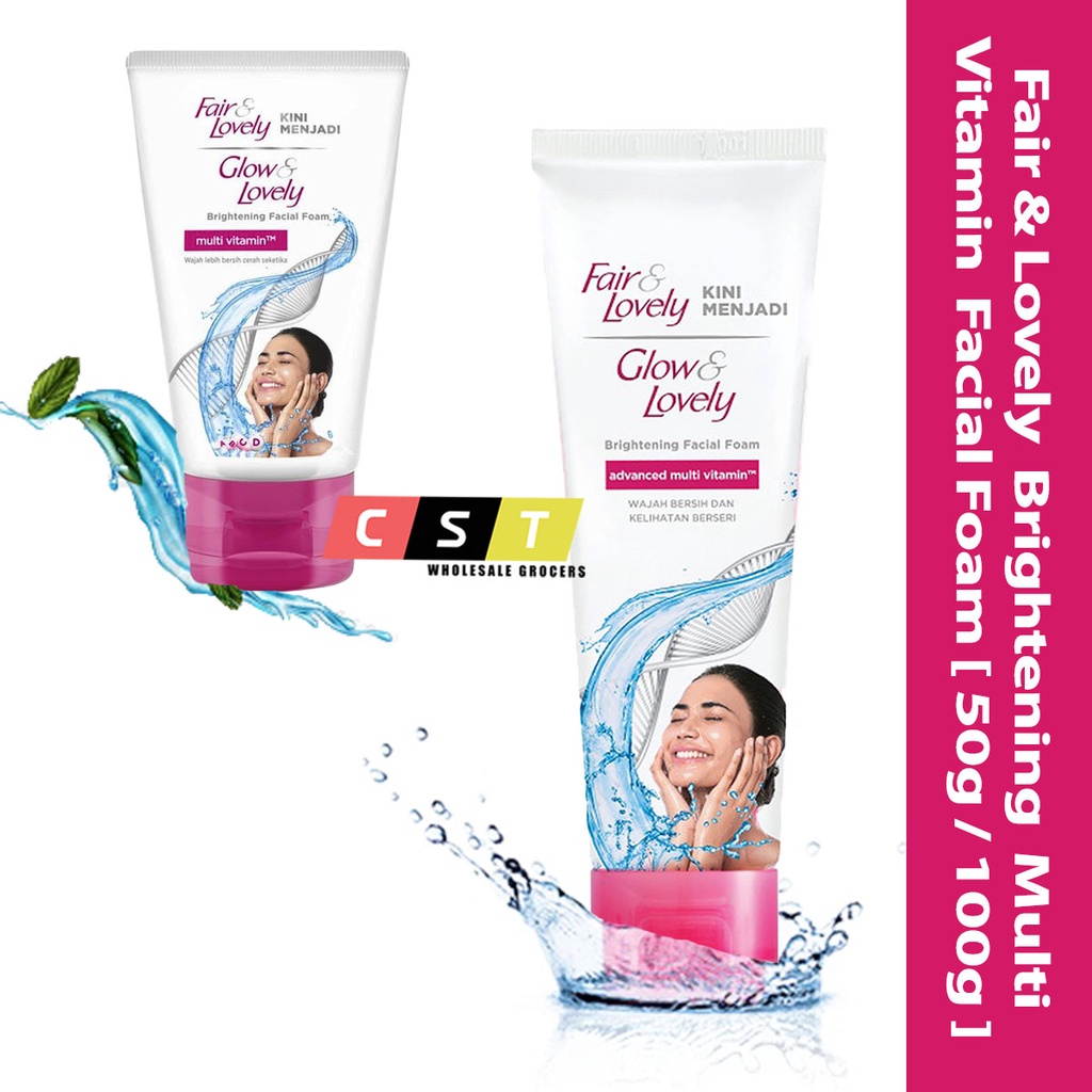 Fair Lovely Multi Vitamin Face Wash G G Shopee Malaysia