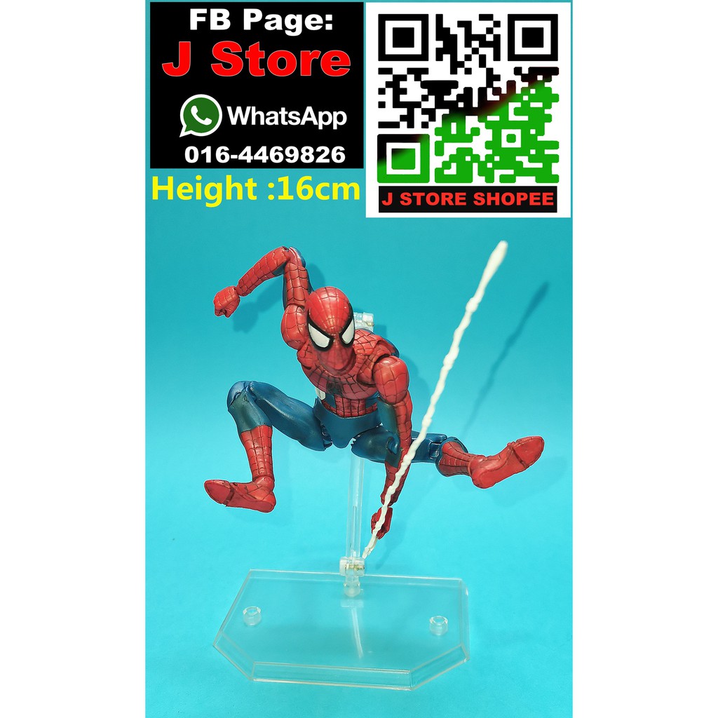 Marvel The Amazing Spiderman Comic Ver Action Figure J Store