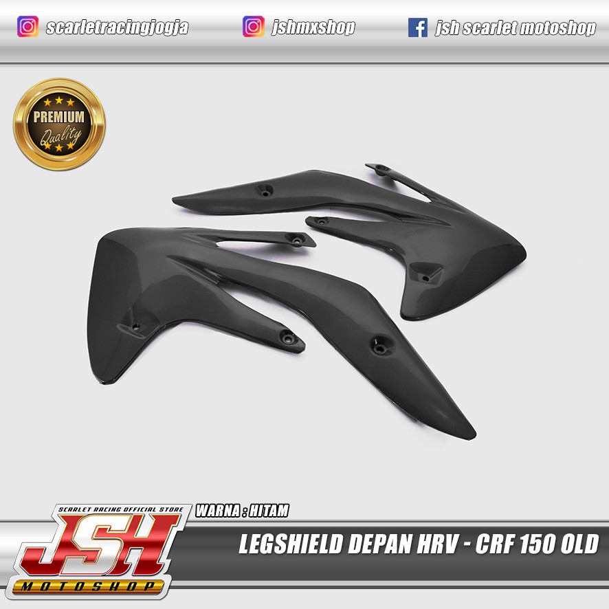 Merah Putih Hitam Legshield Cover Body Front Tank Hrv Crf Old Blue