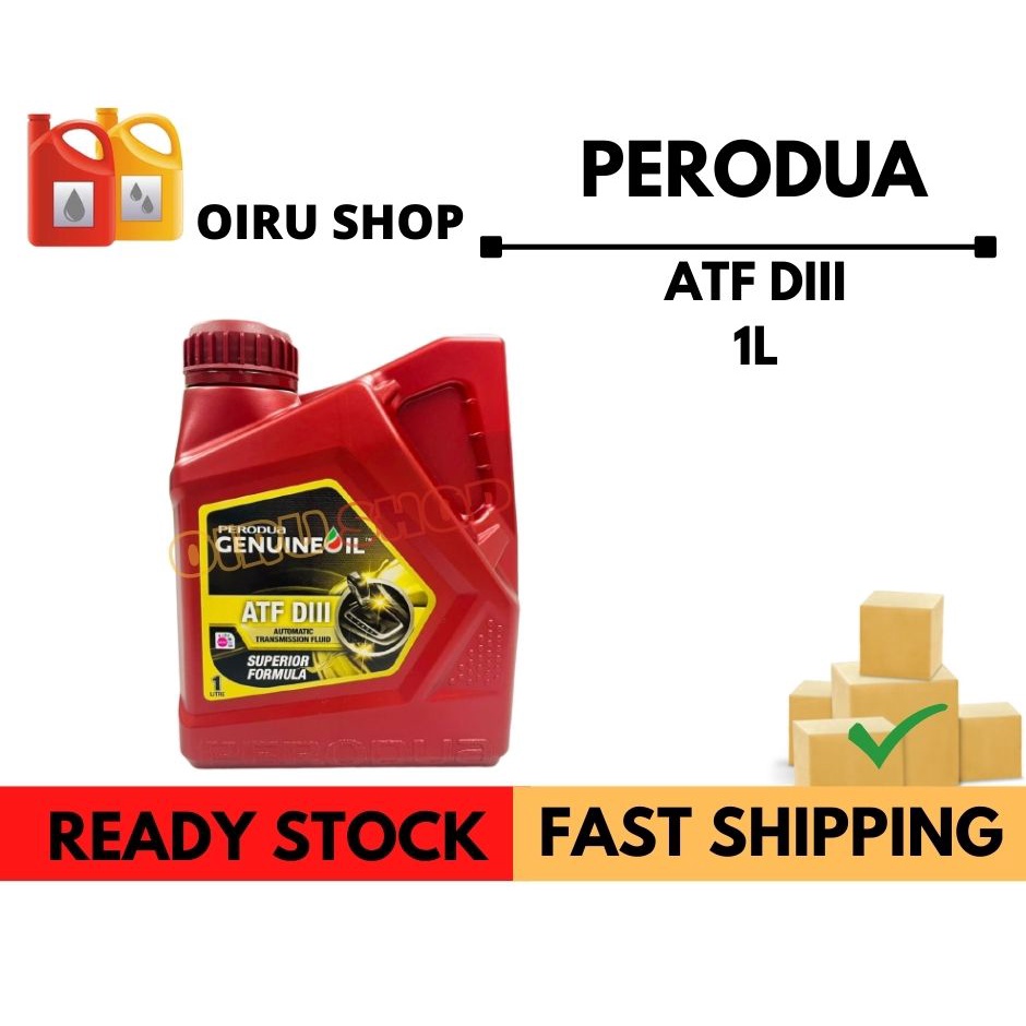 Perodua Atf Diii Green Auto Transmission Fluid Gear Oil L Munyak