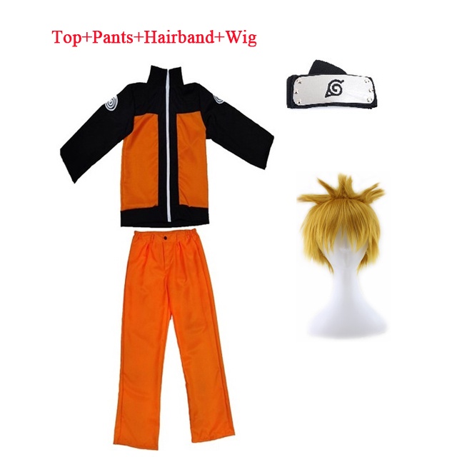 Naruto Cosplay Costumes Anime Outfit For Boy Japanese Cartoon Costume