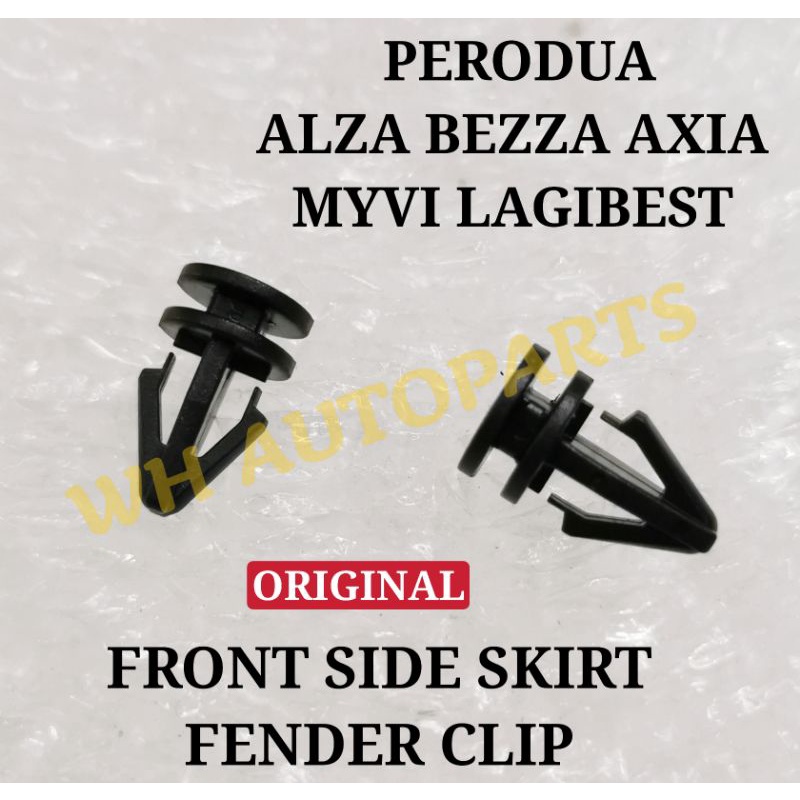 SIDE SKIRT CLIP 1PC PERODUA ALZA BEZZA AXIA MYVI LAGIBEST Shopee