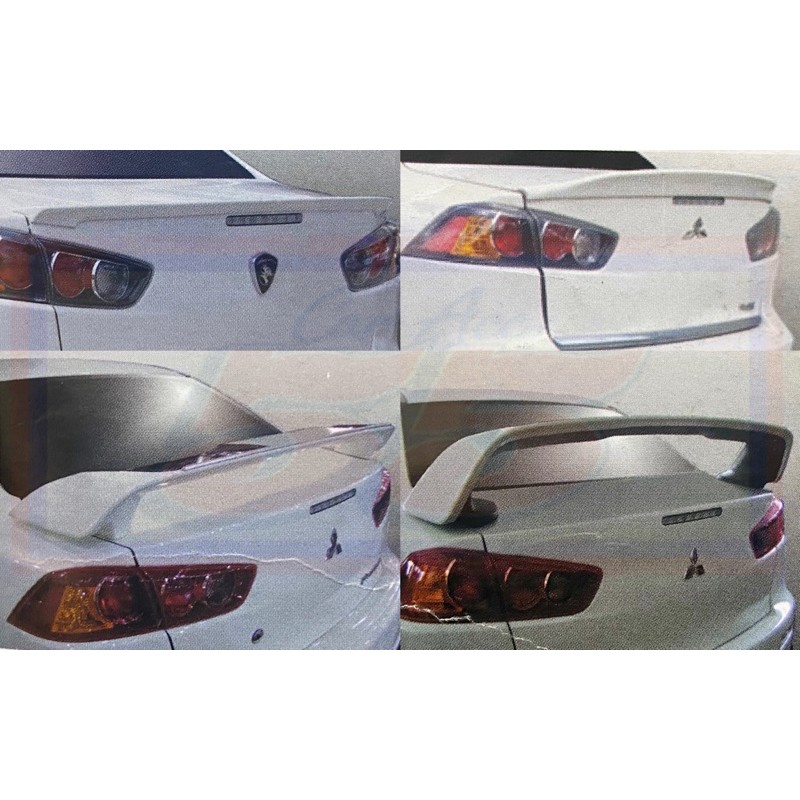 Lancer Inspira Oem Gt Evo X Spoiler Shopee Malaysia