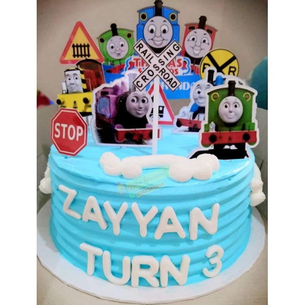 Thomas And Friends Topper Cake Cuteyy Shopee Malaysia