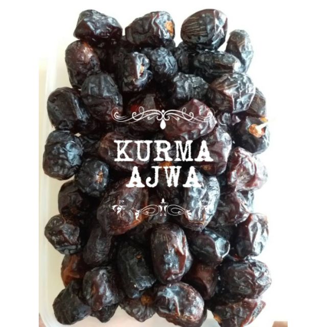 Ready Stock Kurma Ajwa Tanah Haram Gred Aa Kg Shopee Malaysia