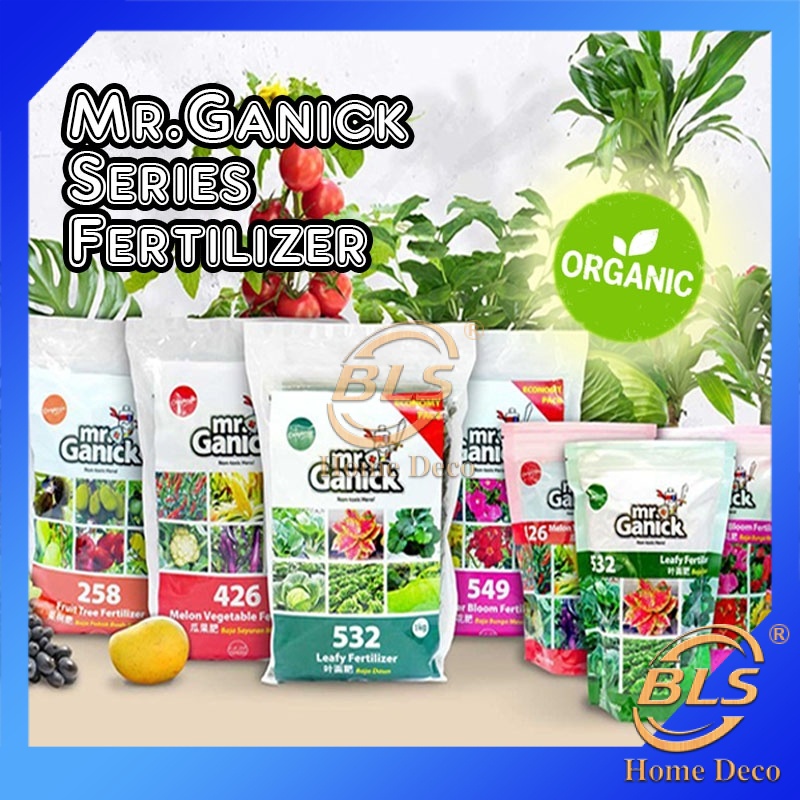 Bls Baba Mr Ganick Organic Fertilizer Series Baja Organik Fruit