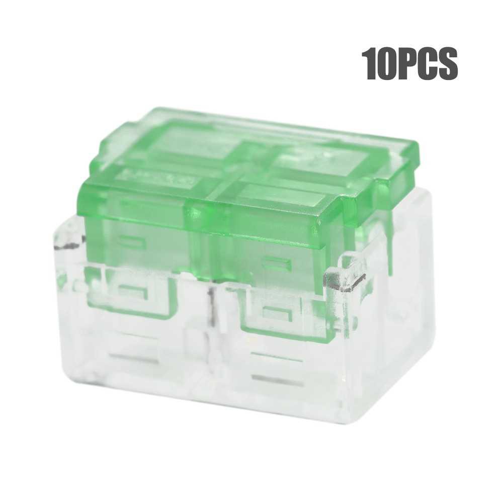 10pcs T Type Main Branch Wire Connector Box Set Free Break Line Quick