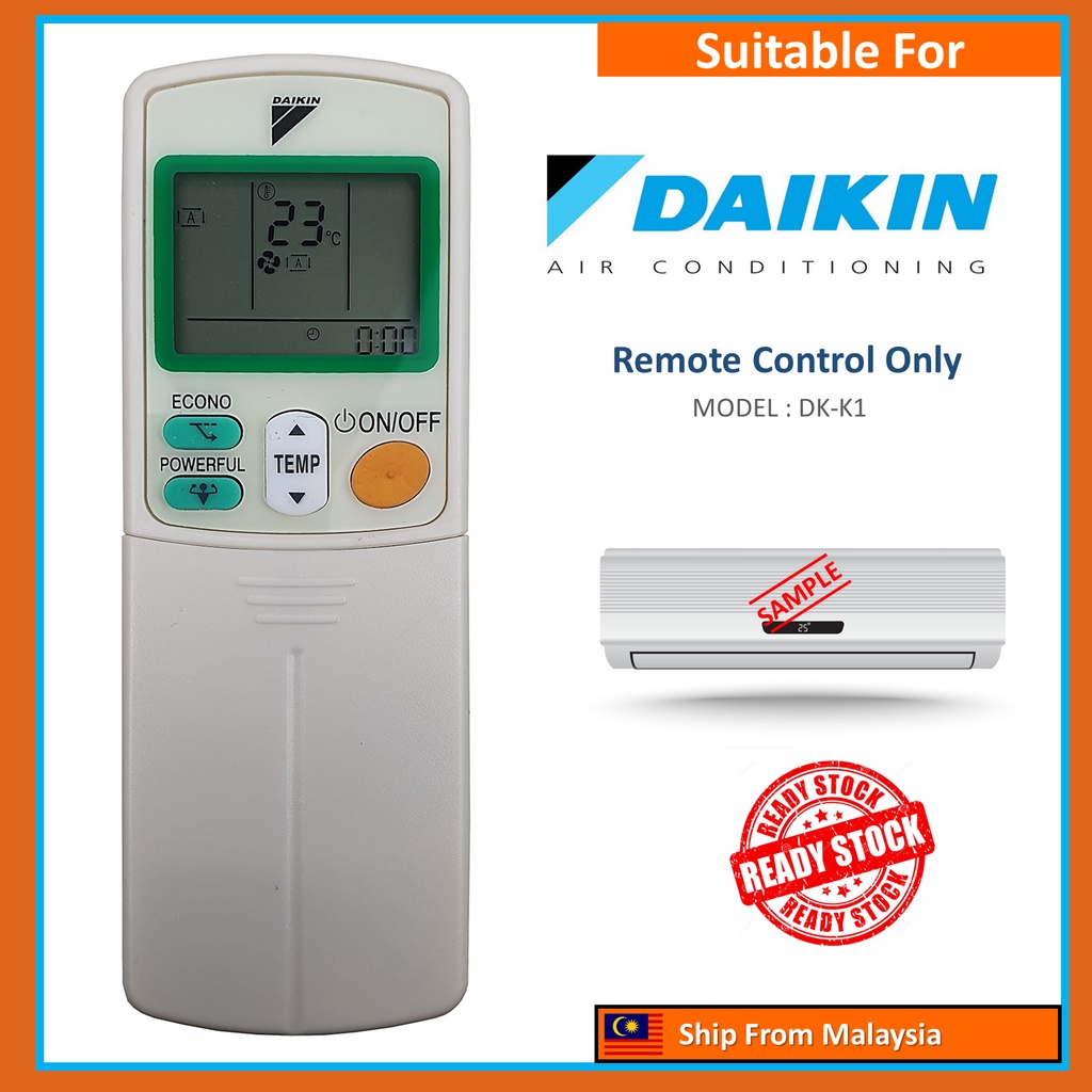 Daikin Replacement For Daikin Air Cond Air Conditioner Remote Controlac