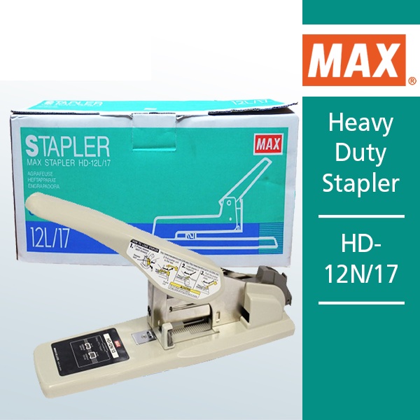 Max Heavy Duty Stapler HD 12N 13 HD 12ZN 17 HD 12N 24 Shopee