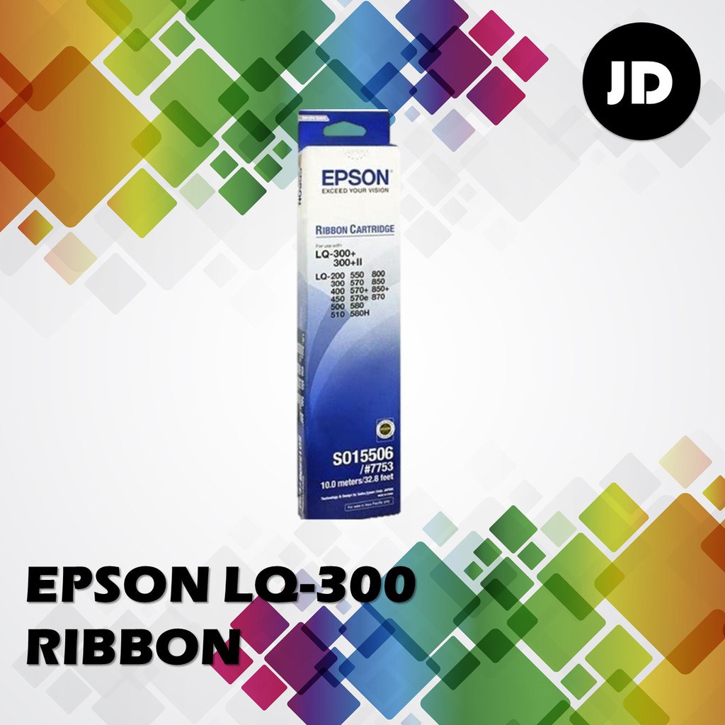 Epson LQ300 300 II S015506 Original Printer Ribbon Shopee Malaysia