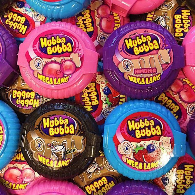 Coca Hubba Bubba Sing Gum Traditional Strawberry Fruit 56g Shopee