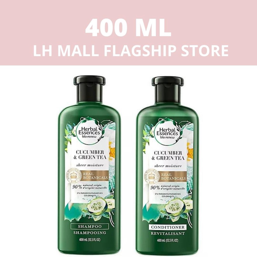 Herbal Essences Cucumber Green Tea Shampoo Conditioner Ml