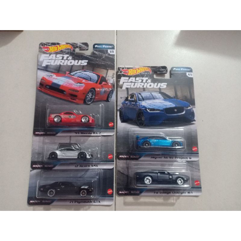 Cpl Full Force Fast Furious Mazda Rx Acura Nsx Plymouth Gtx Dodge