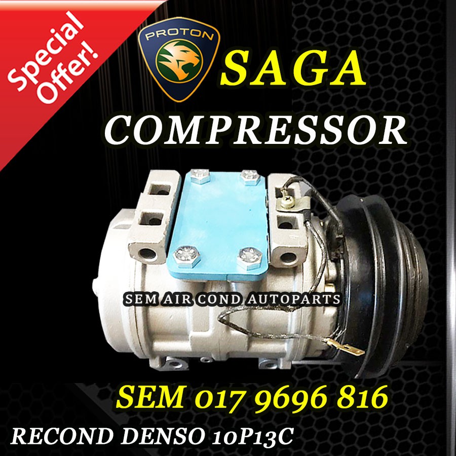 Proton Saga Denso P C Recond Compressor Kompresor Car Aircond