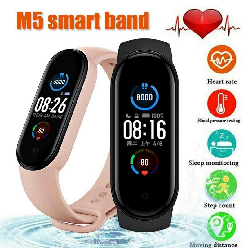 M Smart Watch Heart Rate Blood Pressure Fitness Tracker Sport