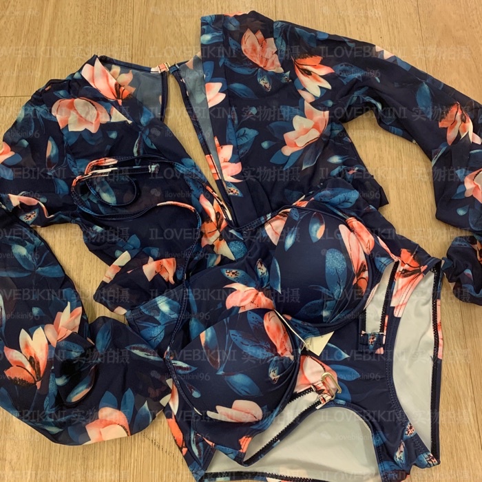 Malaysia Ready Stock Couple Set Bikini Swimsuit Swimwear Fast Shipping