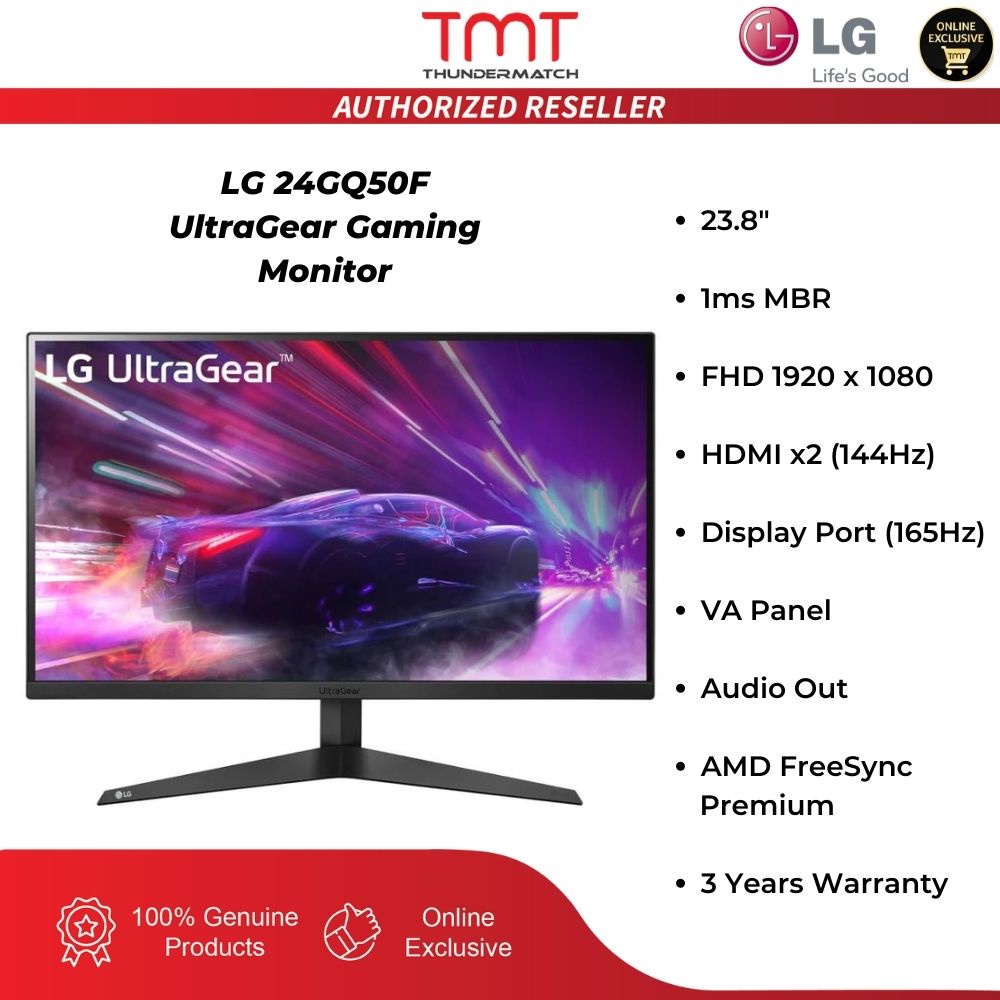 Lg Gq F Ultragear Gaming Monitor Ms Mbr Fhd X