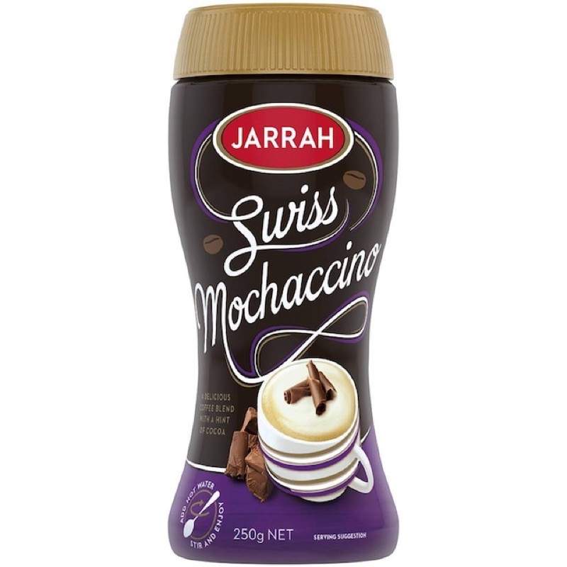 Jarrah French Vanilla Salted Caramel Brazilian Cafe Latte Swiss