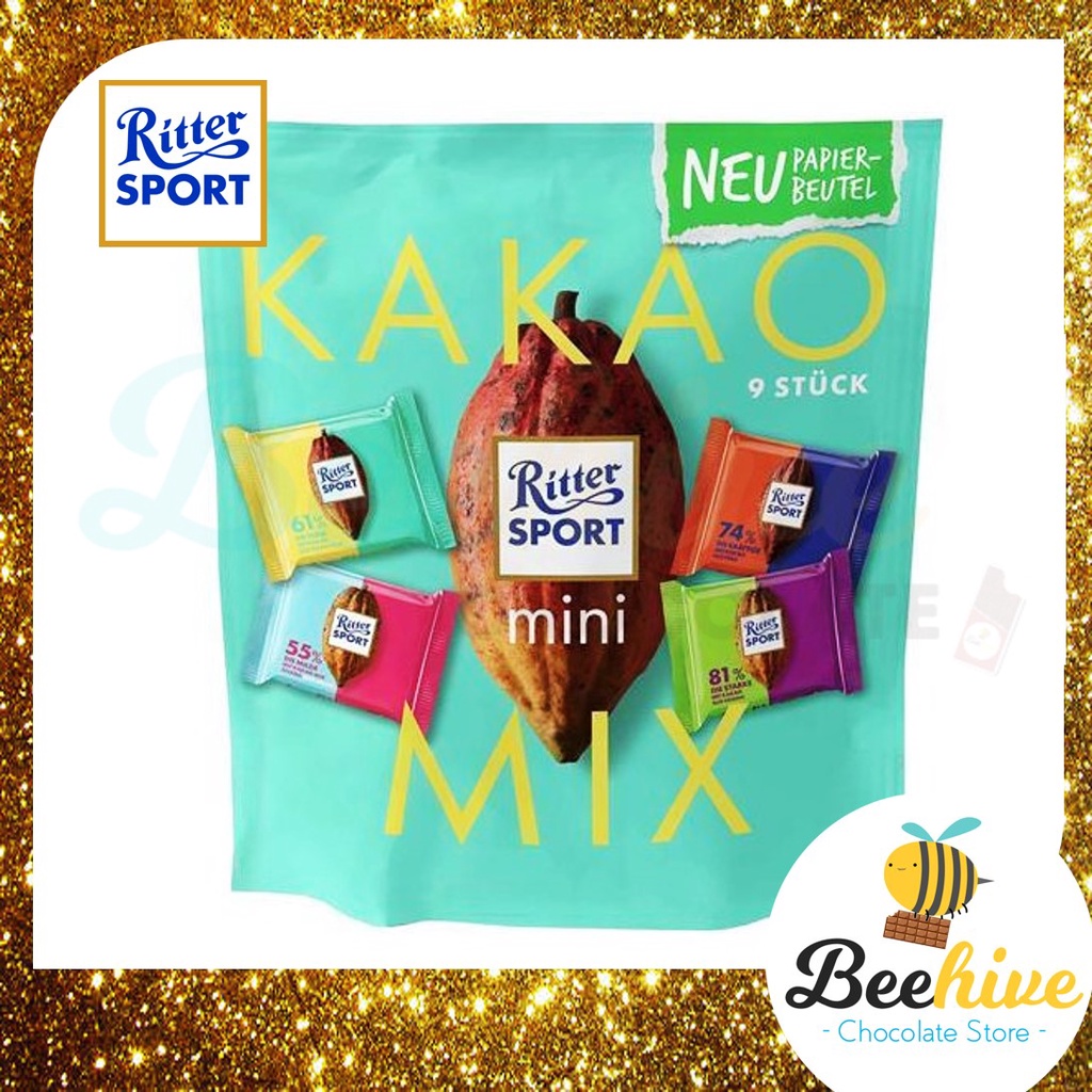 Ritter Sport Mini Mix Chocolate G G Shopee Malaysia