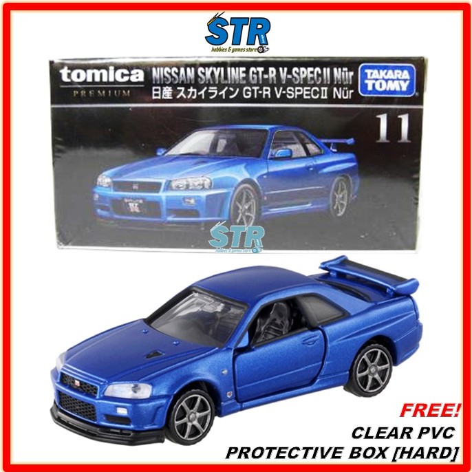 Tomica Premium Nissan Skyline Gt R V Spec Ii Nur R Shopee Malaysia