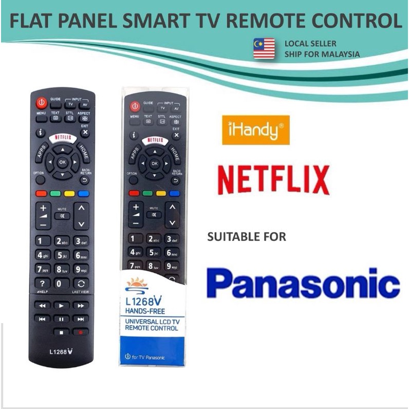 Panasonic Ihandy Compatible Panasonic Led Lcd Netflix Smart Flat