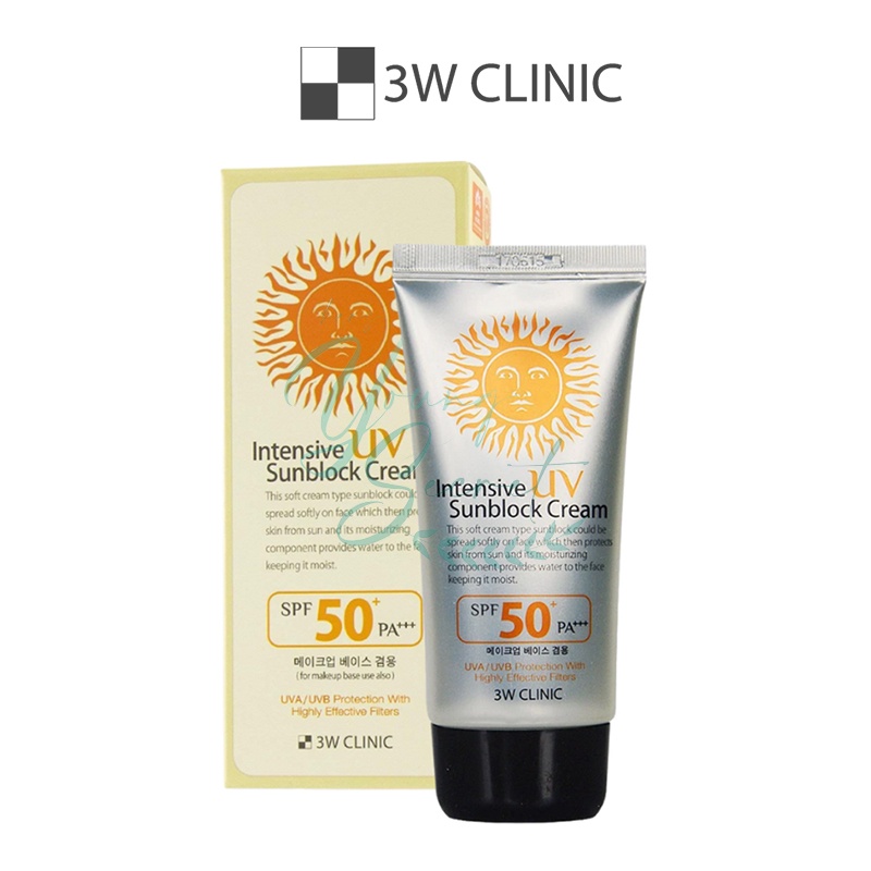 3W Clinic Intensive UV Sun Block Cream Multi Protection UV Sunblock