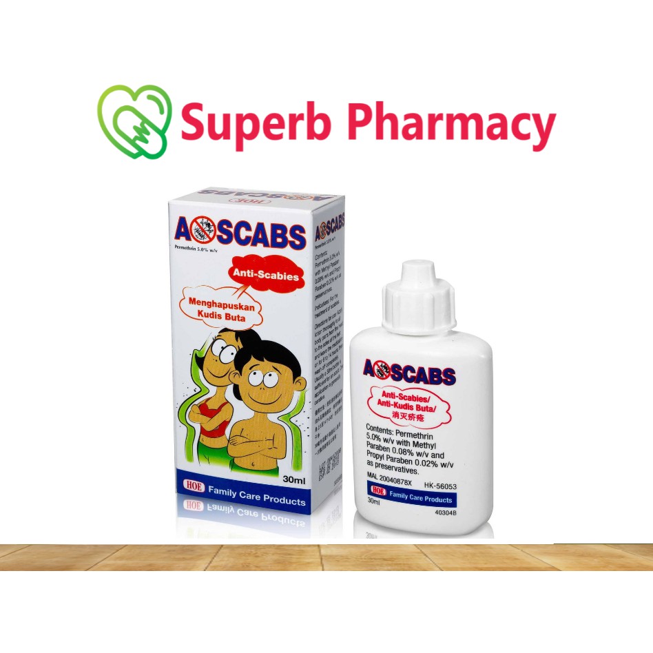 A SCABS LOTION 5 30ML ANTI SCABIES Shopee Malaysia