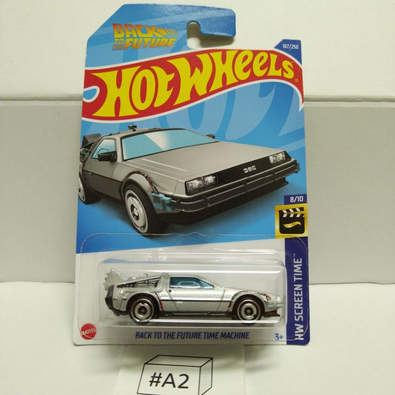 Hot Wheels Back To The Future Time Machine Hw Screen Time Shopee