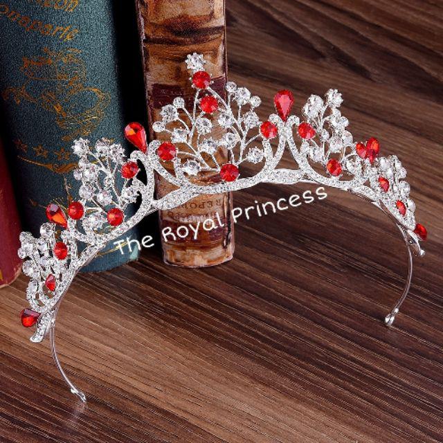 Crown Pengantin Bridal Tiara Crown Tinggi Mewah Pengantin Crown Tunang