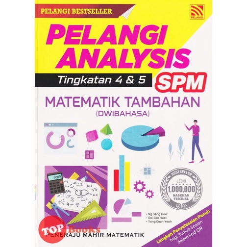 TOPBOOKS Pelangi Pelangi Analysis SPM Matematik Tambahan Tingkatan 4