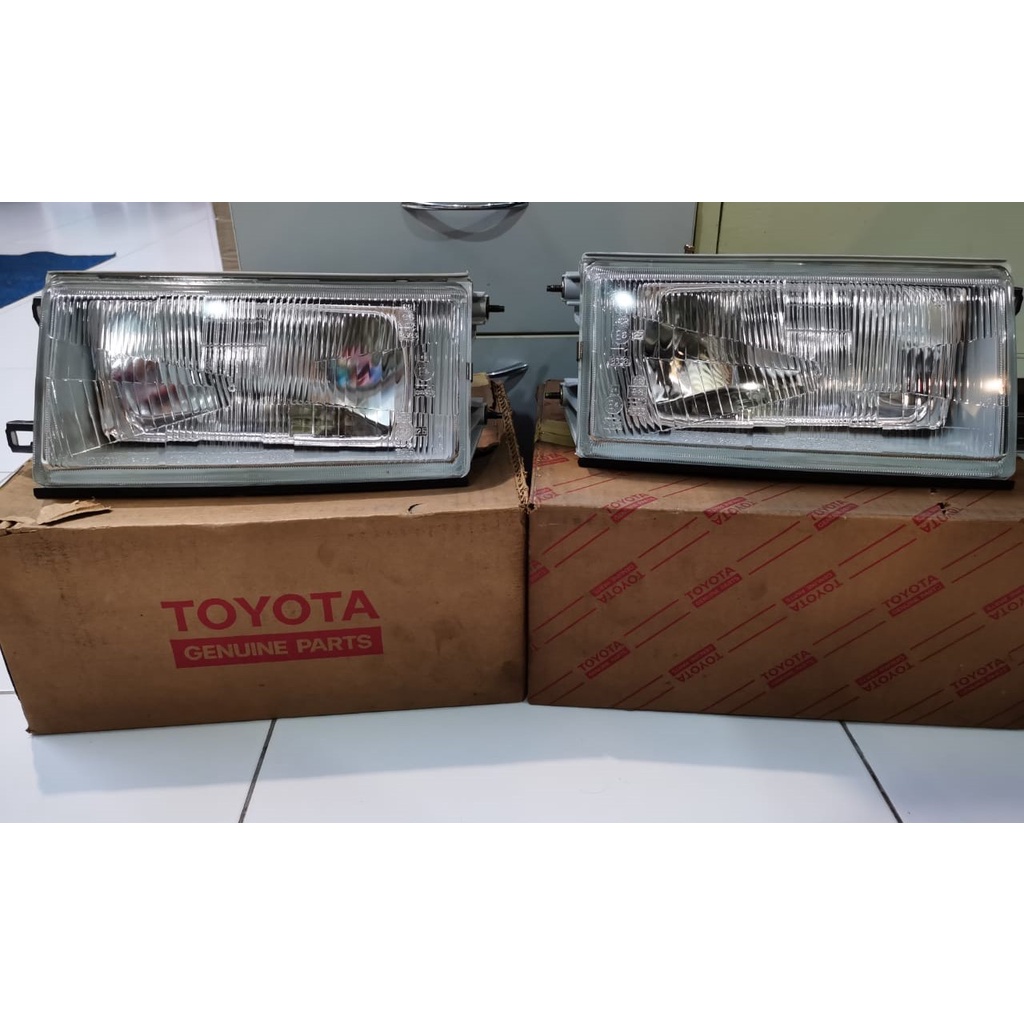 TOYOTA COROLLA AE80 HEADLAMP LH RH Complete Shopee Malaysia