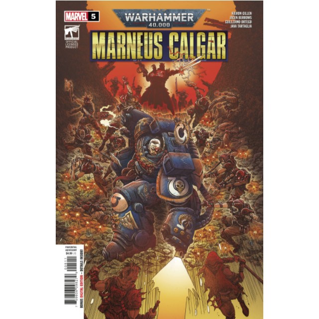 WARHAMMER 40K MARNEUS CALGAR COMPLETE SET MARVEL COMICS