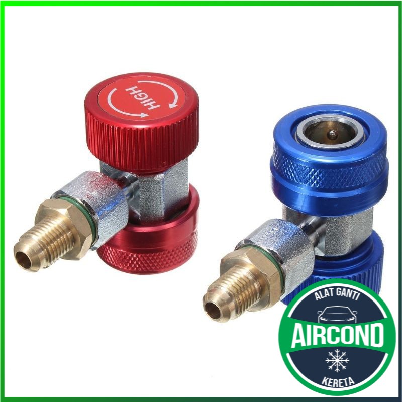 Quick Couple For Car Air Cond R A Manifold Gas Connectors R A