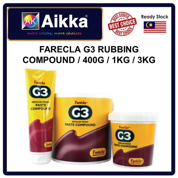 Farecla G Regular Grade Rubbing Compound G Kg Kg Shopee