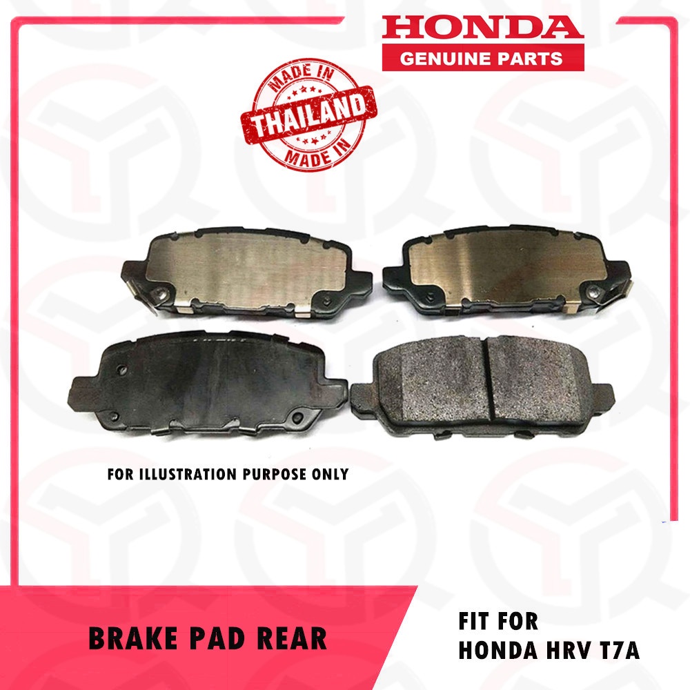 Honda Hrv T A Rear Disc Brake Pad Set T J A