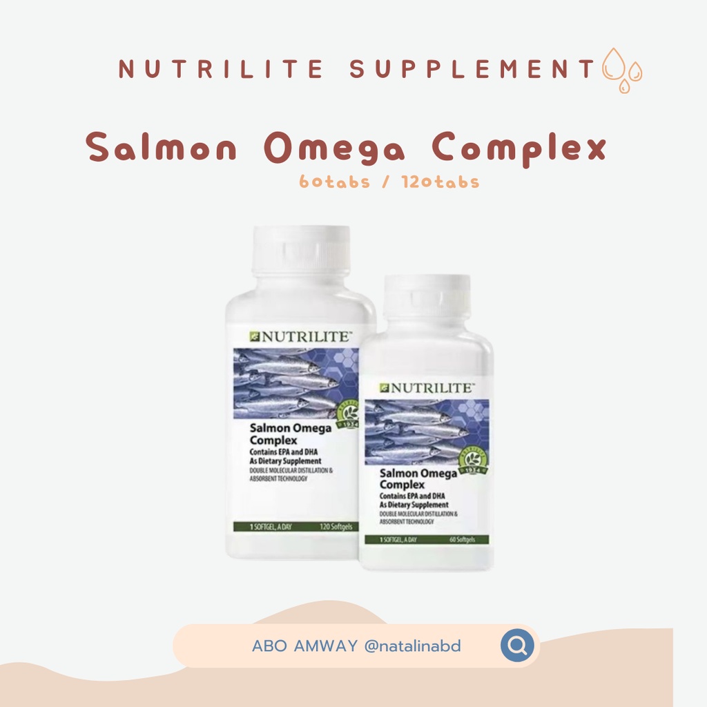 Nutrilite Salmon Omega Complex Shopee Malaysia