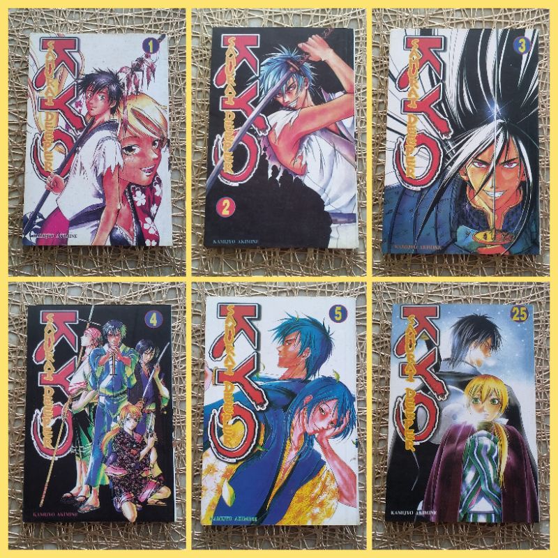 BUKU KOMIK MANGA PRELOVED SAMURAI DEEPER KYO Shopee Malaysia