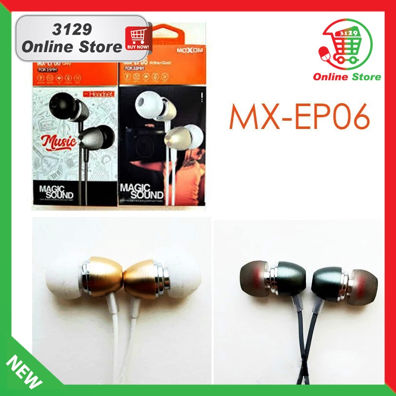 Moxom Mx Ep Magic Sound Wired Earphone Wired Earbuds Headphone Mm