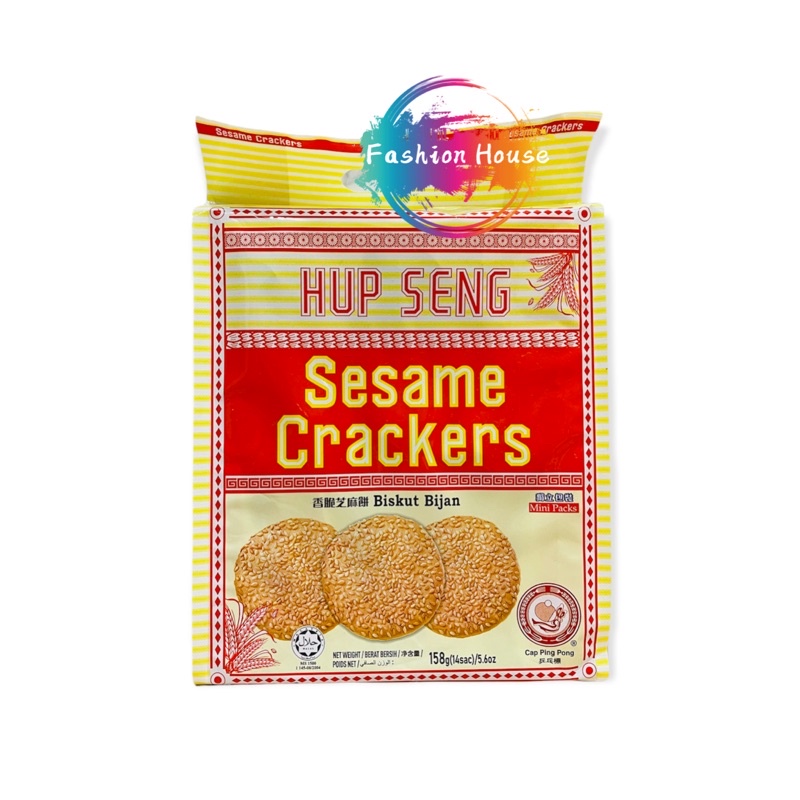 Hup Seng Cream Crackers Sugar Crackers Corneo Cracker Sesame Biscuits