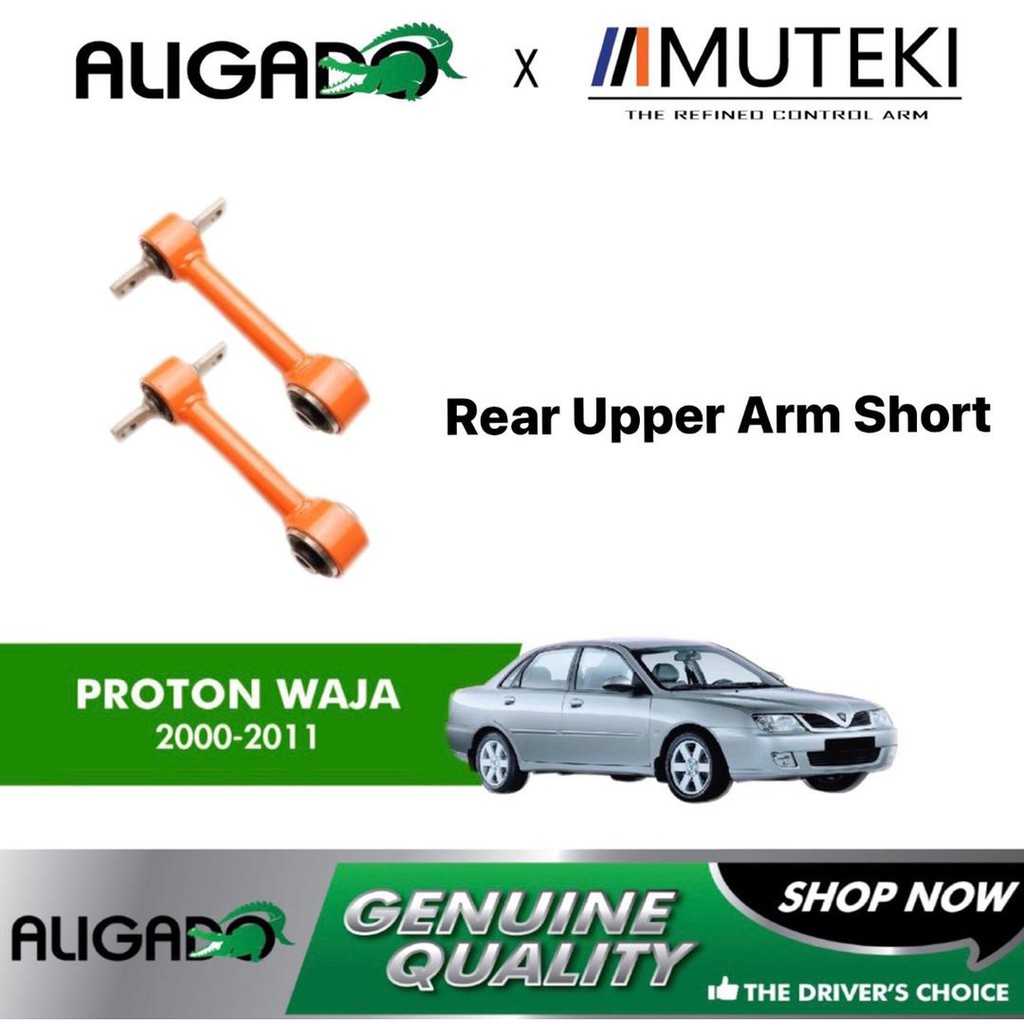 Muteki Rear Upper Arm Short For Proton Waja Persona Gen Shopee