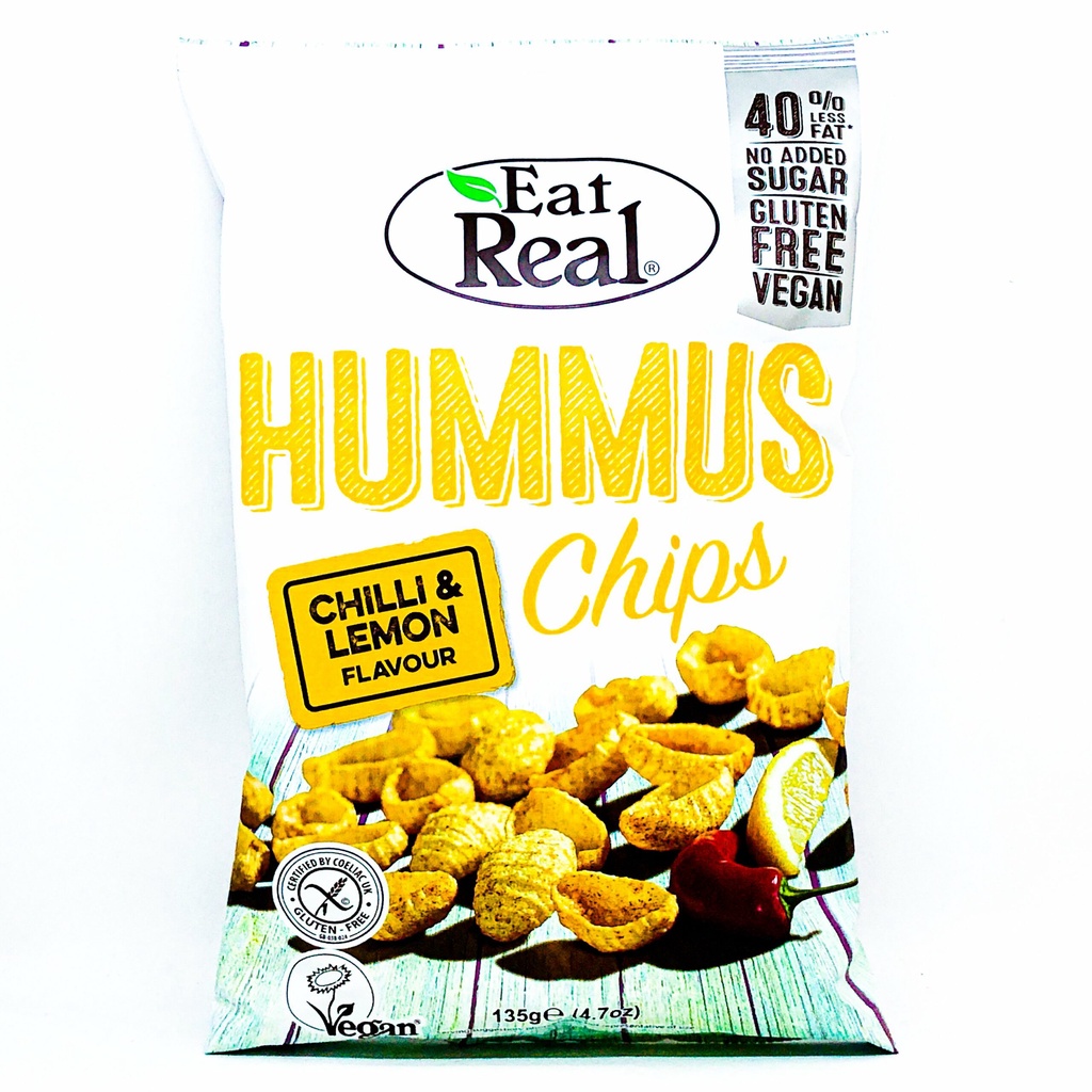 EAT REAL Hummus Chips Chilli Lemon Flavour Shopee Malaysia