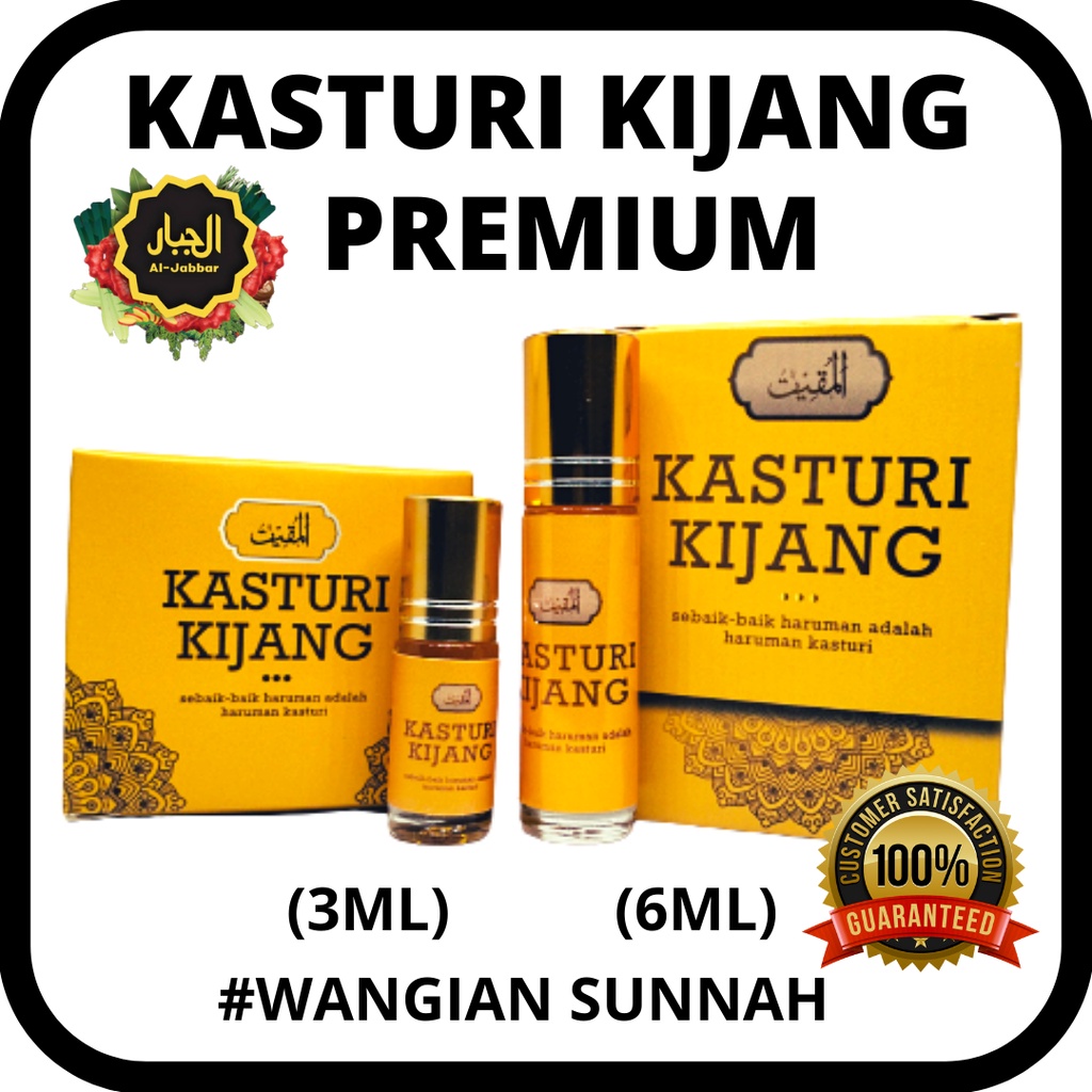 KASTURI KIJANG PREMIUM MINYAK WANGI KASTURI KIJANG 3ML DAN 6ML Shopee