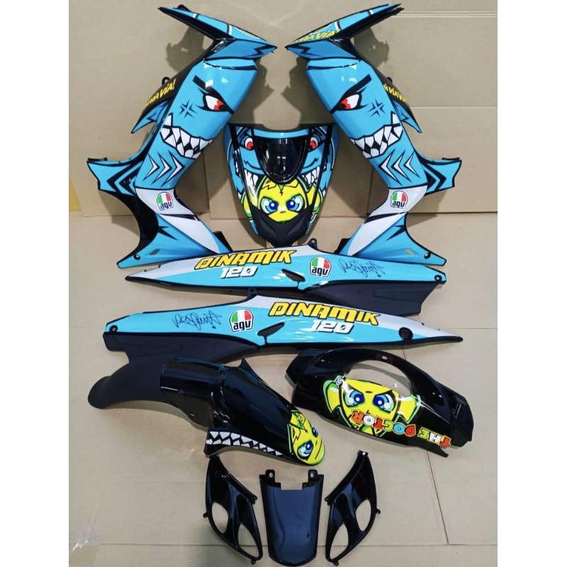 Coverset Dan Sticker Modenas Dinamik 120 HLD Shopee Malaysia