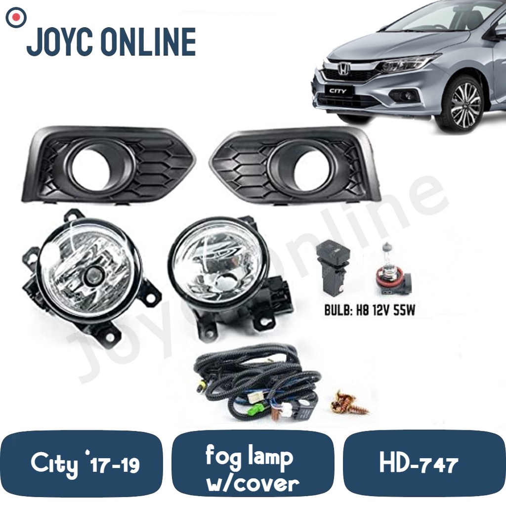 Honda City Fog Lamp Pentair Brand Hd Full Set Shopee