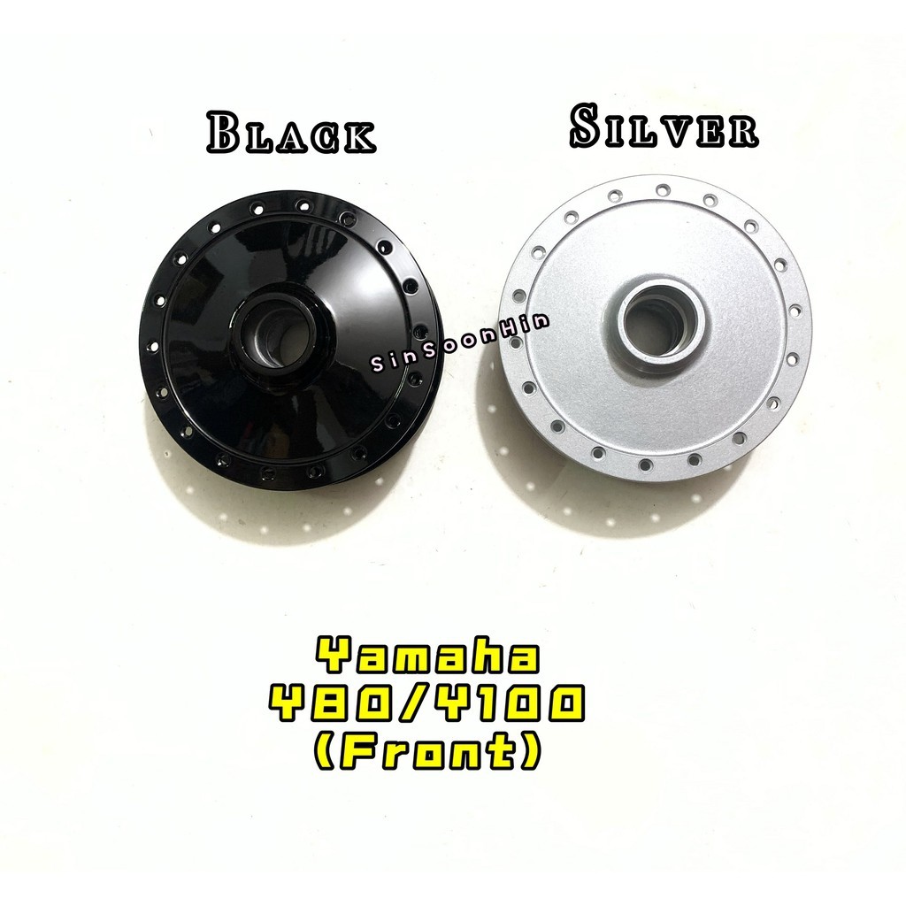 Yamaha Y Y Front Hub Gantang Buyung Silver Black Shopee Malaysia