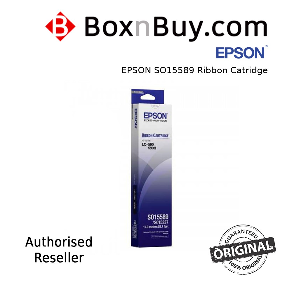 Epson Lq Lq S Ribbon Original Shopee Malaysia