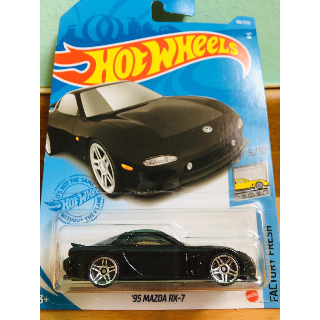 HOT WHEELS MAZDA RX BLACK Shopee Malaysia